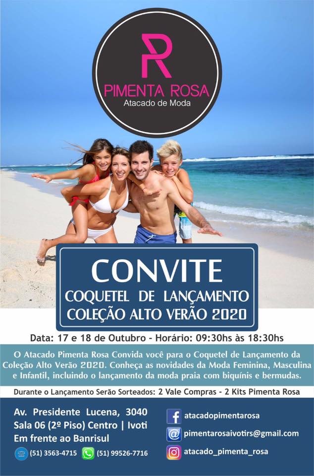 Coquetel de Lançamento Alto Verão 2020